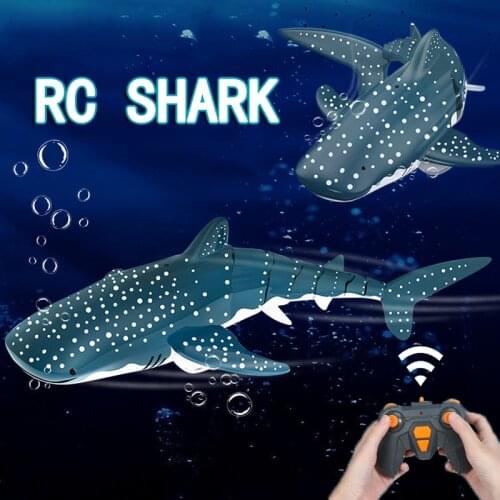 Remote Control Shark Toy Robots for Kids Cool Stuff Animals RC Robot Toys Boys Children Adults Sharks Fish Water Bath Pool Cars