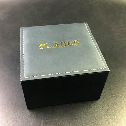 PLADEN Leather High-end Atmosphere Watch Box With Warranty & Instruction Manual Gift For Friends And Relatives 2021