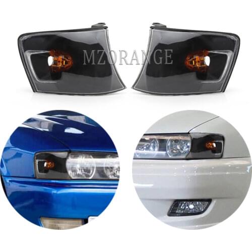 Black Corner Light Car Front Turn Signal Lamp for Toyota CHASER GX100 JZX100 1996-2001 Headlight Turn Signal Lamp Without Bulb