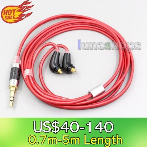 LN006685 4.4mm XLR 2.5mm 3.5mm 99% Pure PCOCC Earphone Cable For Sony XBA-H2 XBA-H3 XBA-Z5 xba-A3 xba-A2