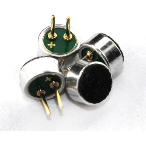 4.5 * 2.2 mm microphones/capacitive electret microphone/pickup 52 db 10pcs/lot