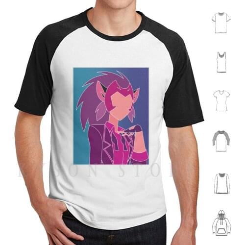 Catra T Shirt Print For Men Cotton New Cool Tee Catra She Ra Adora Shera Spop Catradora She Ra And The Princesses Of Power
