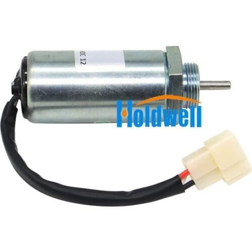 New 12V Fuel Solenoid 897070-1301 897070-1302 897070-1303 For Doosan SOLAR 030,SOLAR 030PLUS,SOLAR 035