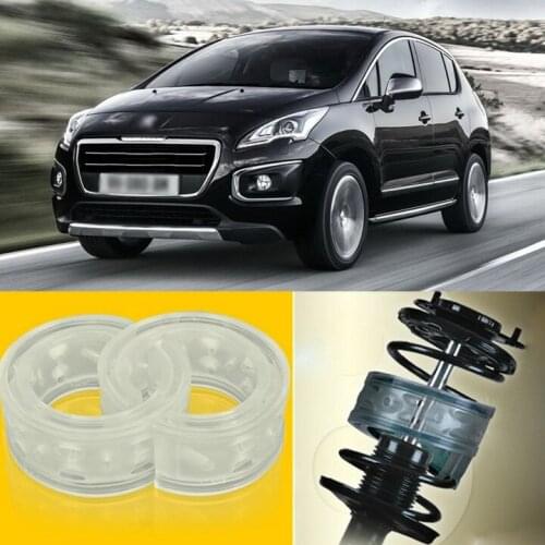 2pcs Power Front /Rear Shock Suspension Cushion Buffer Spring Bumper For Peugeot 3008