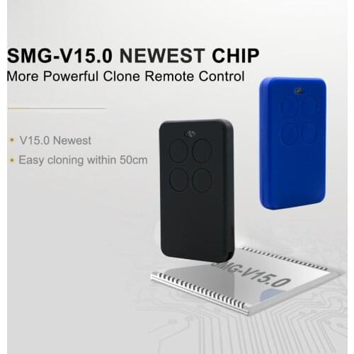 Multi-brand garage door remote command copier copy anti-theft swing sliding door opener multi-frequency 315mhz/390/433/868Mhz