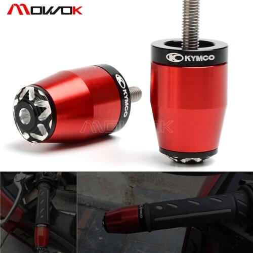 Moto Handlebar Grips Ends handle grip Bar end For KYMCO xciting 250 300 400 400i 400s 500 550 CK150T-3/KCC Acc 150 180 Downtown