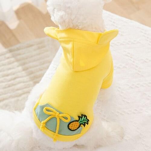 Cute Dog Hoodies Pet Clothes for Small Dogs Puppy Coat Jackets Sweatshirt for Chihuahua Doggie Cat Costume Cotton Pet Outfits