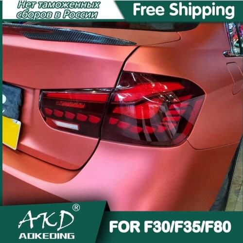 Tail Lamp For Car BMW F30 2013-2018 F35 320i 325i Tail Lights Led Fog Lights DRL Daytime Running Lights Tuning Car Accessories