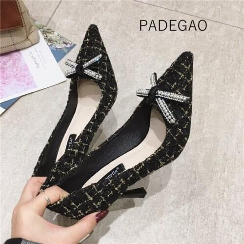 Womens Shoes 2020 High Heels OL Casual Shoes Fashion Korean Women Pumps Sexy Heels