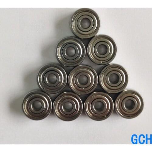 Free Shipping 6PCS 3X6X2.5, 4PCS 9X17X5 ZZ CB ABEC7 Stainless Steel Hybrid Ceramic Bearings