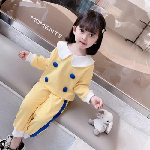 Kids Clothes Girls Sweatshirt + Pants Clothing For Girls Casual Kids Girl Clothes Set Spring Autumn Childrens Clothing