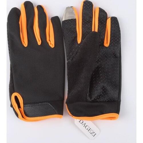 DAGEZI Fishing Gloves Full Finger Durable Fishing Cycling Gloves Fitness Carp Fishing Comofortable