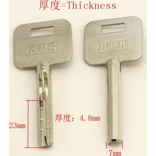 B009 House Home Door Empty Key blanks Locksmith Supplies Blank Keys 15 pieces/lot