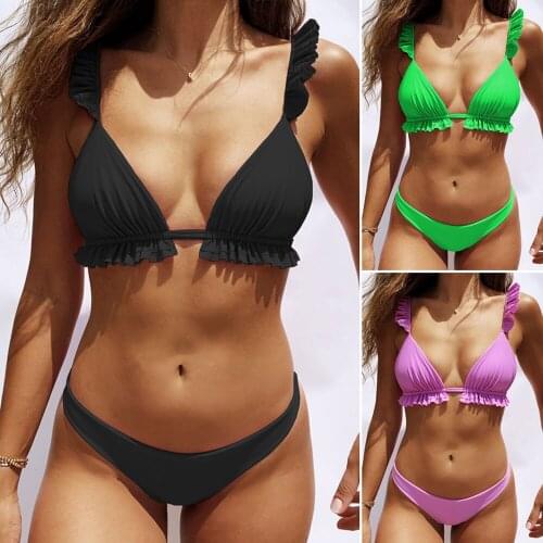 TASHEHE Striped Swimwear