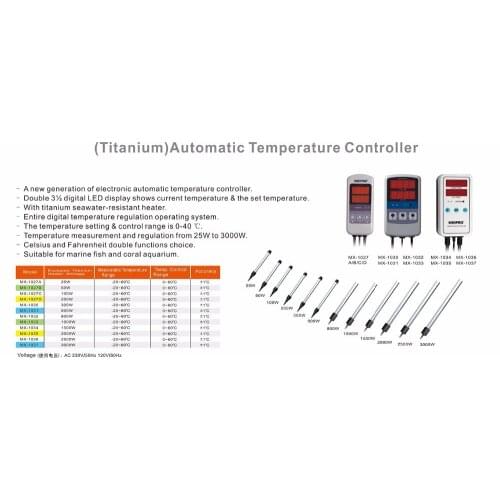 Weipro temperature controller mx-1037, large power heater controller, can working with 3000w heater. not heater include