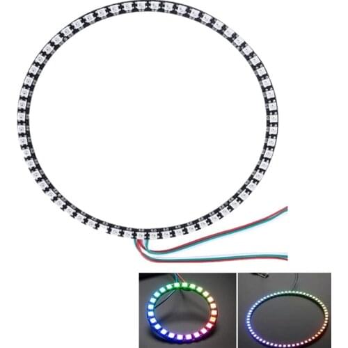 8 16 24 60 Bits WS2812 5050 RGB LED Intelligent Full Color RGB Ring Development Board For Arduino DC 5V
