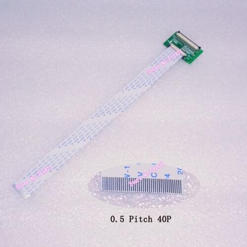 0.5 Pitch Type A 40P Flexible Flat Cable 40P to 60P connector 40 Pin FFC cable LVDS 40P 60P Adapter CHUNGHWA 60P FFC LVDS
