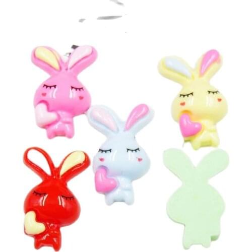 10PCS/LOT Creative Rabbit WITHOUT CLIP For Girls Bohemian Headband Scrunchy Kids DIY Fitting Hair Accessories For Women