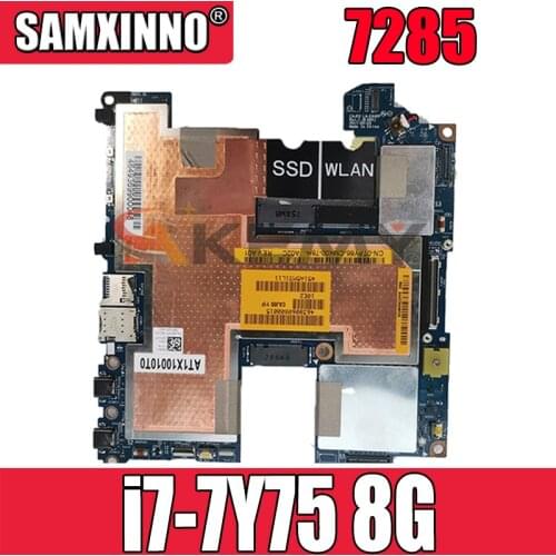 100% working For Dell OEM Latitude 7285 Tablet Motherboard i7-7Y75 8G 1.3GHz 8GB 05KN27 CN-05KN27 CAJ00 LA-E441P tested ok
