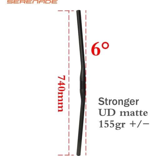 7-TIGER MTB straight handlebar flat handle bar full carbon bicycle handlebar 740mm handlebar,carbon straight handlebar