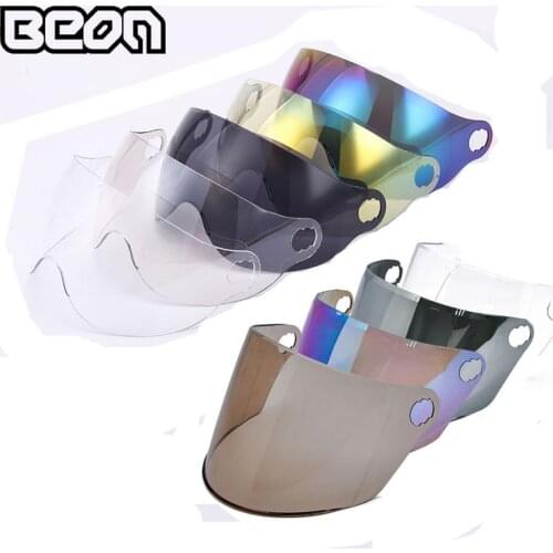 BEON B102 B103 motorcycle helmet len ,clear silvering black colourful dark motorbike moto motocross VISOR