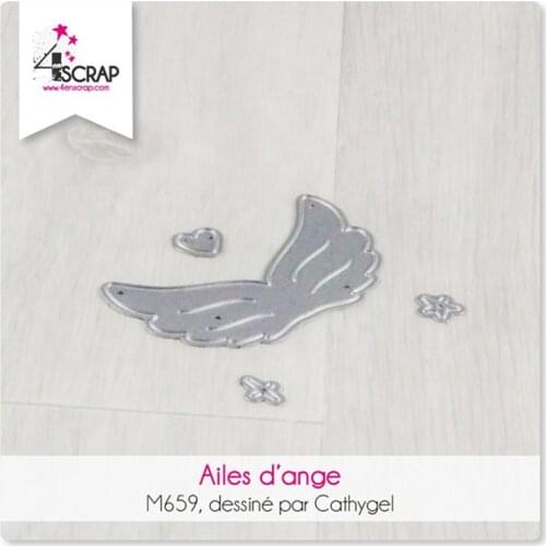 CH 2020 New Arrival Angel wings Metal Cutting Dies For Scrapbooking DIY Cards Stencil Paper Craft Handmade Album