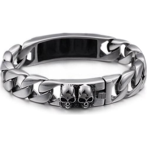 Foreign trade new fashion simple personality skull bracelet