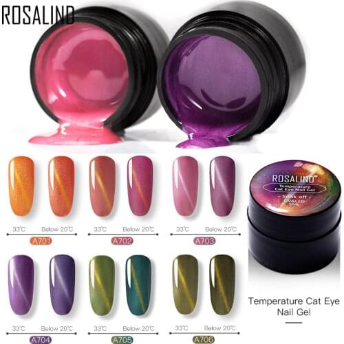 ROSALIND Nail Polishes Cat's Eye