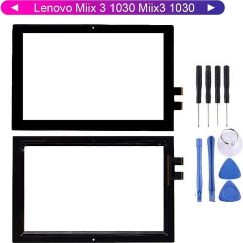 KUERT For Lenovo Miix 3 1030 Miix3 1030 Touch Screen Digitizer Touch Panel Glass Free Tools