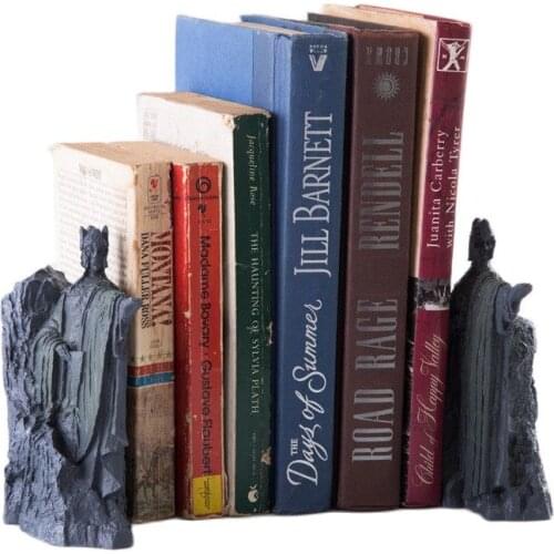 VILEAD The Argonath Bookend Resin Sculpture Gates of Gondor Retro Decoration Office Desktop Accessories Statue Modern Art