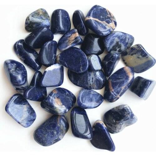 Sodalite piedras naturales y minerales cuarzos piedras large tumbled stones gemstones natural mineral crystals quartz healing