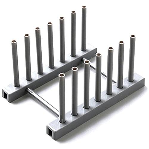 Bowl Dish Drainage Rack Removable Plastic Space Saving Pot Cover Drainage Rack Free Installation Home Storage Convenient h4