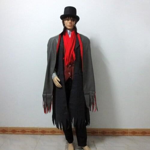 Bloodborne Gehrman The First Hunter Uniform Christmas Party Halloween Uniform Outfit Cosplay Costume Customize Any Size