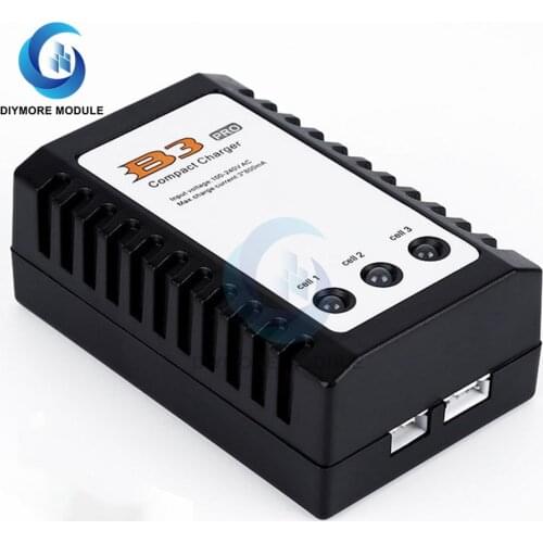 BMS 2S 3S Lipo Battery Charger For iMaxRC iMax B3 with Balance 100-240V EU/US Plug For Syma RC Helicopter Power Supply