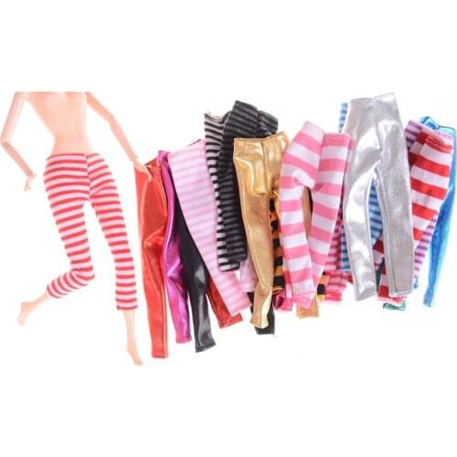 3pcs Striped pants For Blyth Dolls Outfit Doll Pants Trousers Cotton Clothes For Barbie Doll Accessories