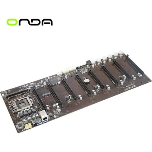 8PCIE 8GPUB250 MINING EXPERT B250 BTC-D8P DDR3L 1151 BTC Mining Board (Alternative TB250-BTC PRO TB85 H81 H61 PRO BTC)