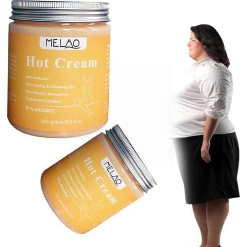 250g Anti Cellulite Hot Cream Fat Burner Gel Slimming Massager Hot Massage Cream Anti-Cellulite Body Loss Weight Cream B5T3