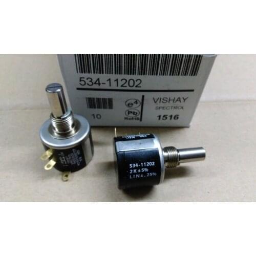 British Vishay spectrol 534-1-1 precision multiturn potentiometer 1k 2k 5K 10k
