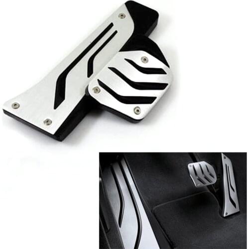 CNWAGNER stainless steel Pedal Pad MT/AT FOR BMW All Series (E46 E60 E61 E63 E64 E65 E66 E67 E87 E88 E90 E91 E92 E93 X5 E53 E70)