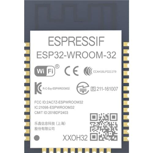 ESP32 Wifi+Bluetooth Dual Core MCU 2.4GHz Wireless rf Transceiver Low Power Ble 4.2 Transmitter 240MHz 4MB ESP-WROOM-32 Module