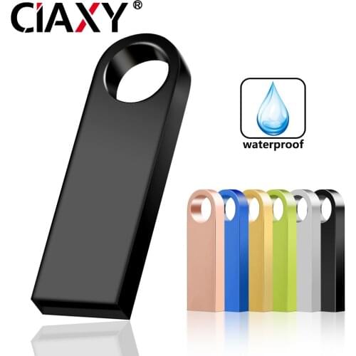 Black Cle Usb Flash Drive 64GB 128GB Pendrive 32GB Waterproof Pen Drive 16GB 8GB Flash Usb 2.0 флешка Memoria Usb Stick Key Gift