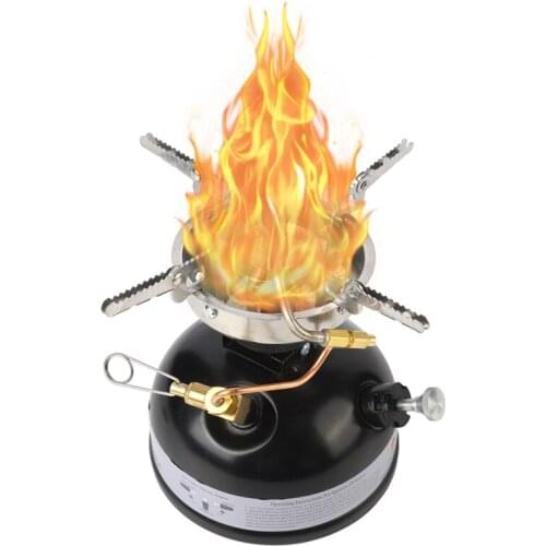 Camping Multi-fuel Oil Stove Mini Gasoline Stove Liquid Fuel Alcohol Oil Furnace Picnic Burners Stove