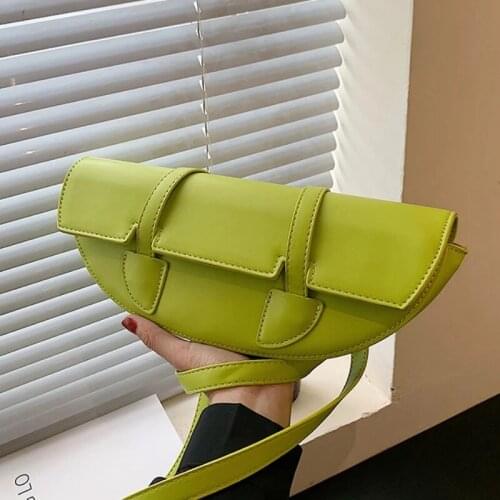 Kiwi Green Square Tote Bag 2021 Summer New High-quality PU Leather Womens Designer Handbag Luxury Brand Shoulder Messenger Bag