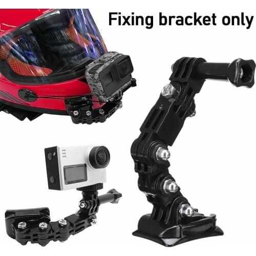 Motorcycle Helmet Mount Curved Adhesive Arm For Gopro Hero 8 7 6 5 4 3 SJCAM sj4000 For XiaoYi 4K Action Camera Accessories