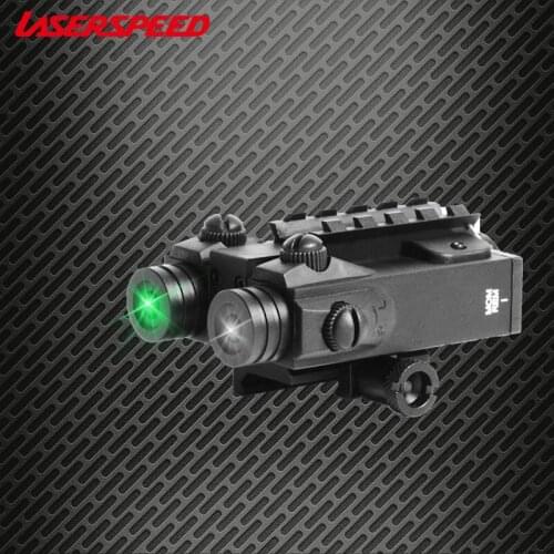 Laserspeed Hunting Laser Sight For Gun Dual Beam Shooting Army AR15 AK 47 Tactical Sniper Scope Laser Pointer