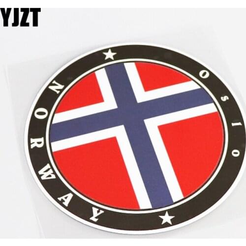 YJZT 14CM*14CM Fashion Reflective OSIO PVC Car Sticker Decal Accessories Decoration 13-0585