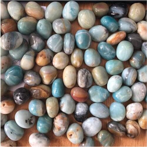 New Spiritual Healing Crystals Caribbean calcite bulk amazonite tumbled stones for sale