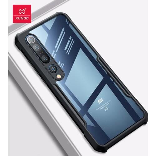 For Xiaomi Mi10 Case Protective Airbag Transparent Cover For Xiaomi Mi 10 Pro Mi Note 10 Lite Case XUNDD Shockproof Case