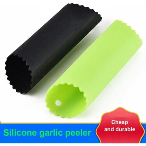 Silicone Garlic Peeler Roller Grinding Stripper Silicone Garlic Peeling Tube Upgrade Roll Tube Garlic Tools Kitchen Gadgets
