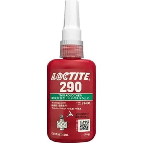 50ml Loctite 290 Sealing Screw Glue Retainer Locking Adhesive Metal Screw Anaerobic Adhesive Glue Anti-corrosion